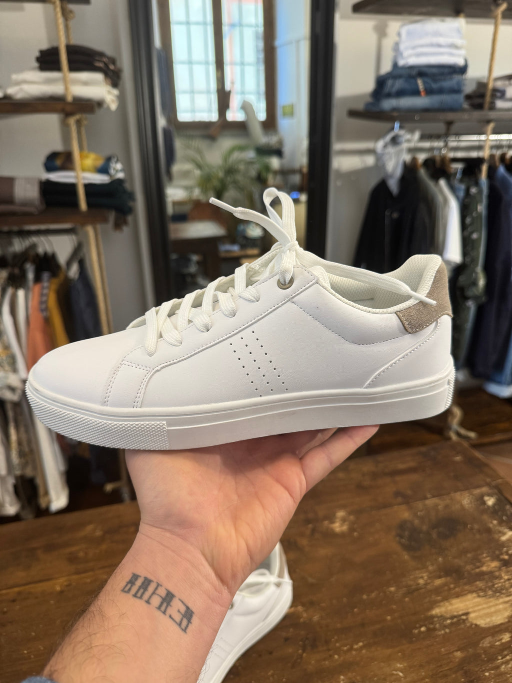 Scarpe Mod. London White Edition