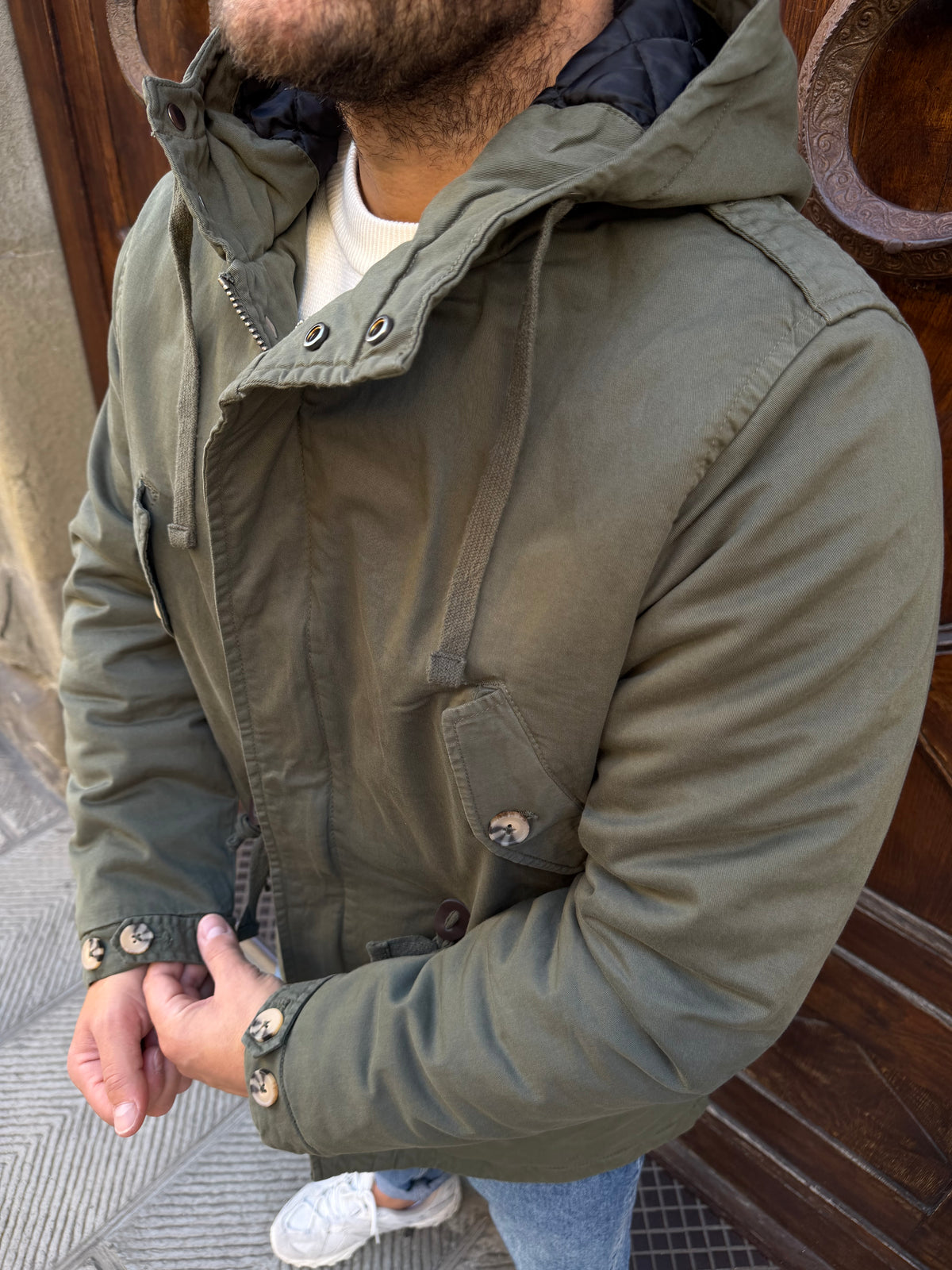 Parka di Tréz verde