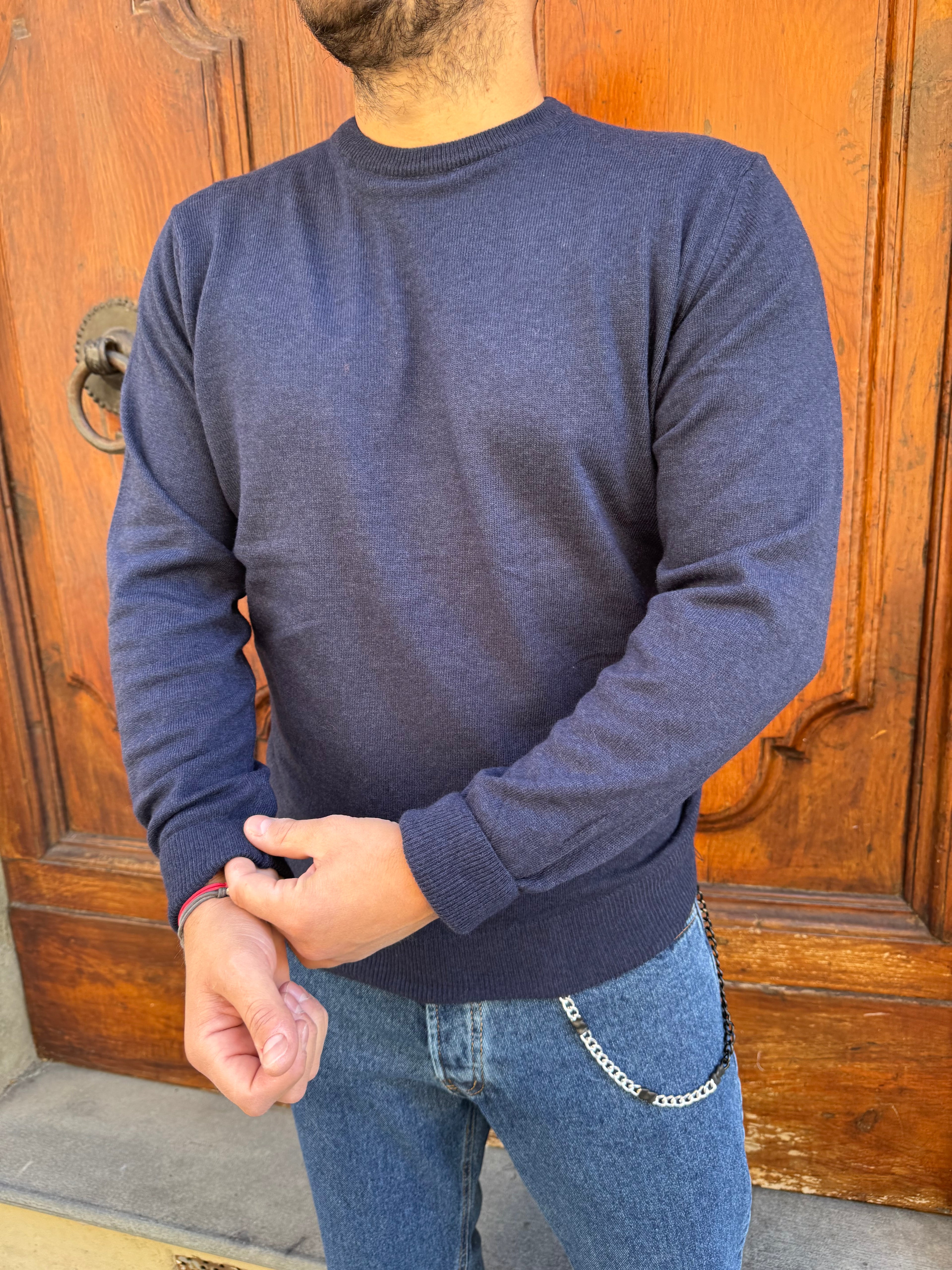 Maglioncino Girocollo di TRÈZ in Cashmere