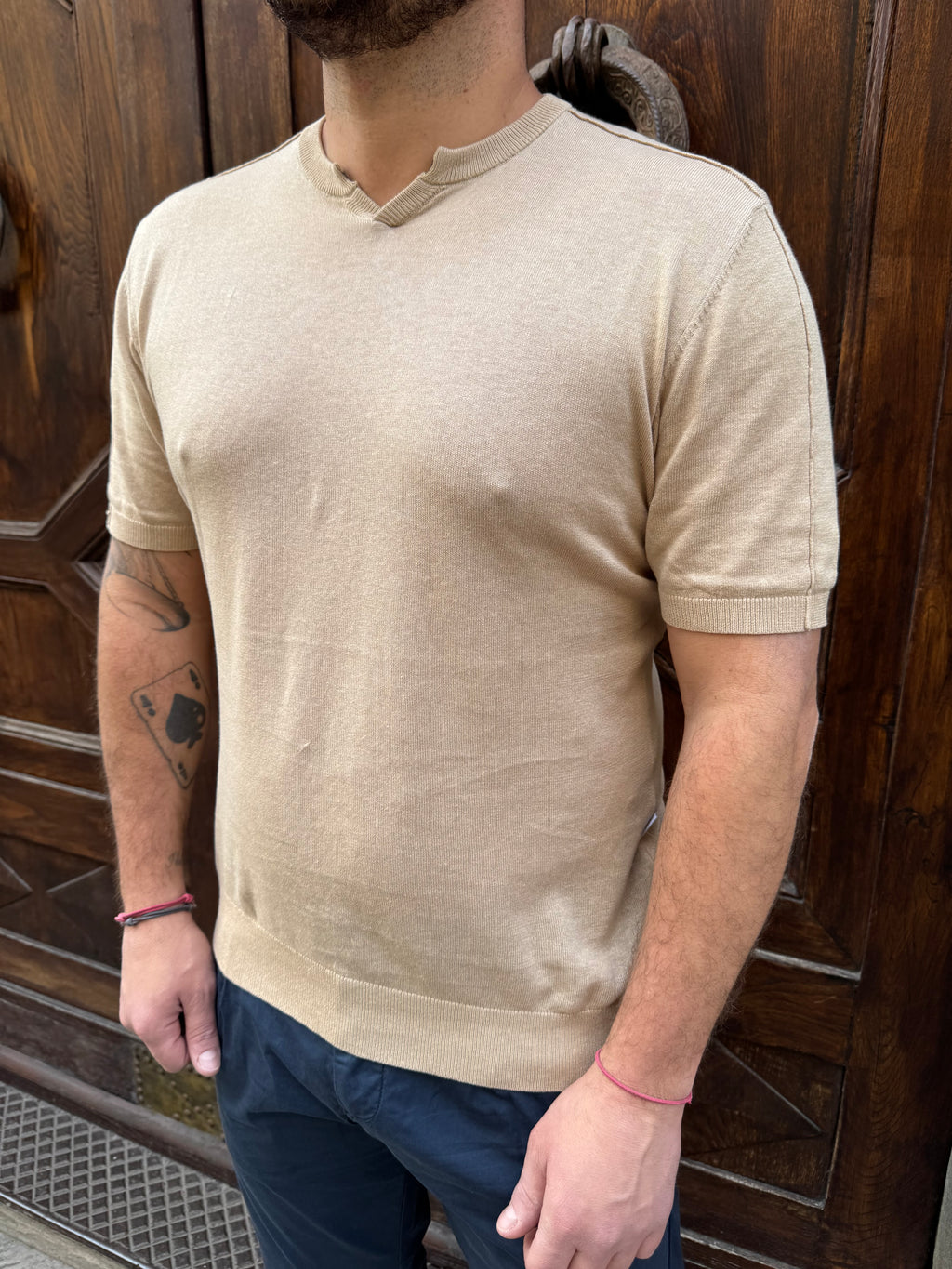 T-Shirt Serafino di Hamaki-Ho