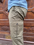 Pantalone Cargo di Telamira verde militare