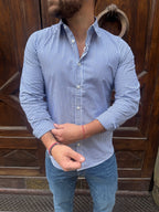 Camicia Portofino di Hamaki-Ho blu