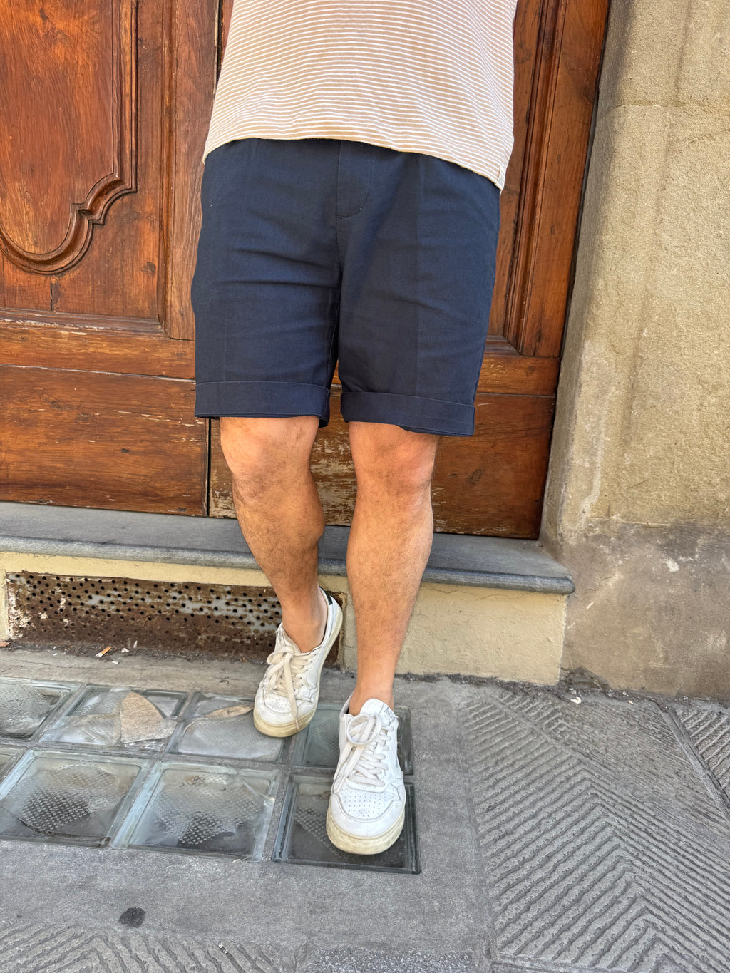 Bermuda in lino di Hamaki-Ho