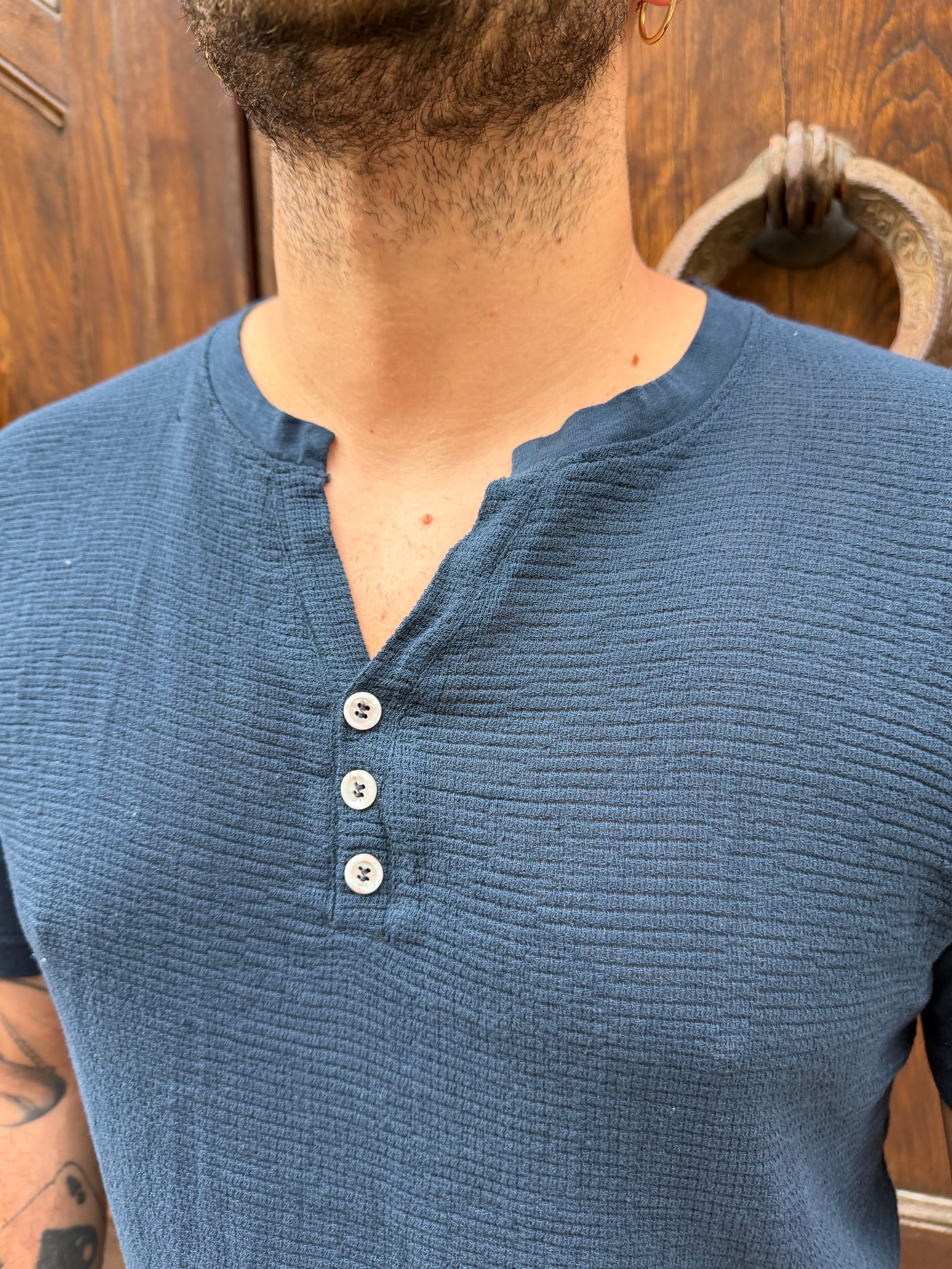 T-shirt Samarcanda di 3.9 blu