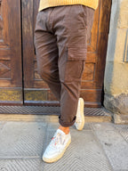 Pantalone Cargo di TRÈZ cioccolato