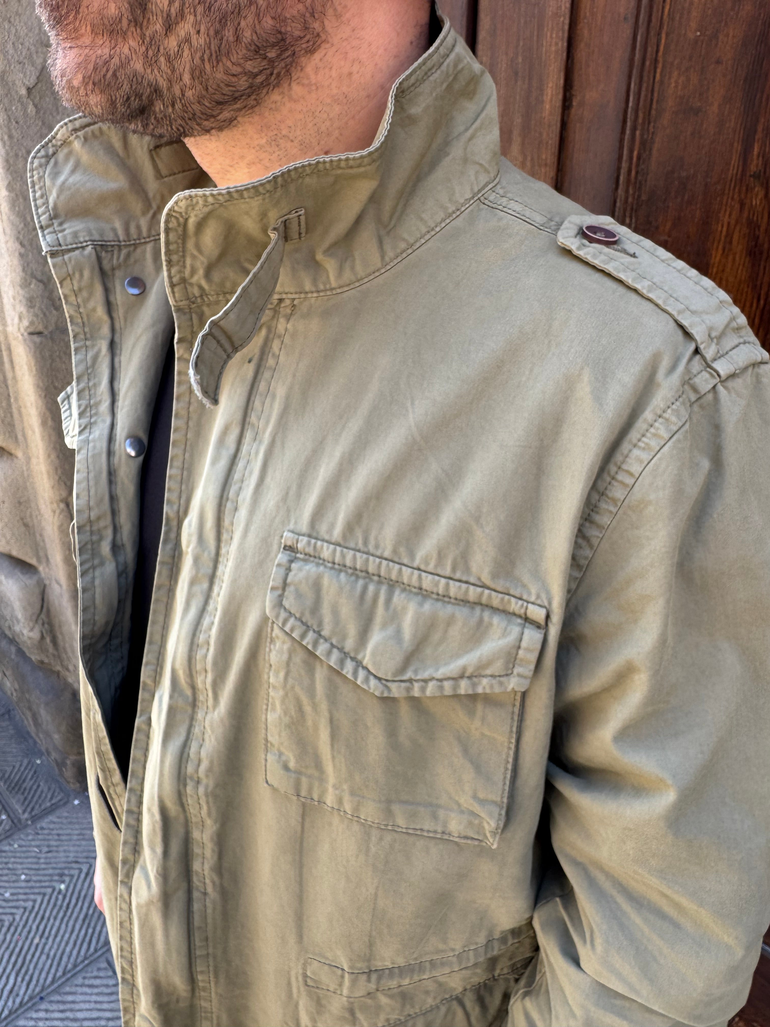 Giacchetto Sahara di TRÈZ verde militare