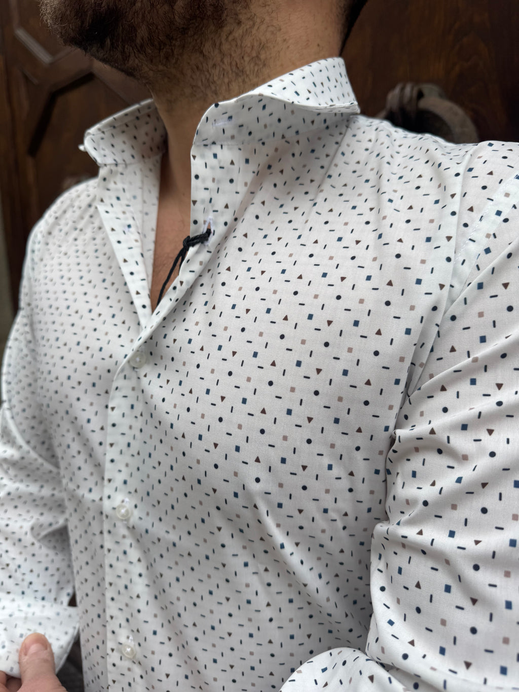 Camicia Geometry di Telamira