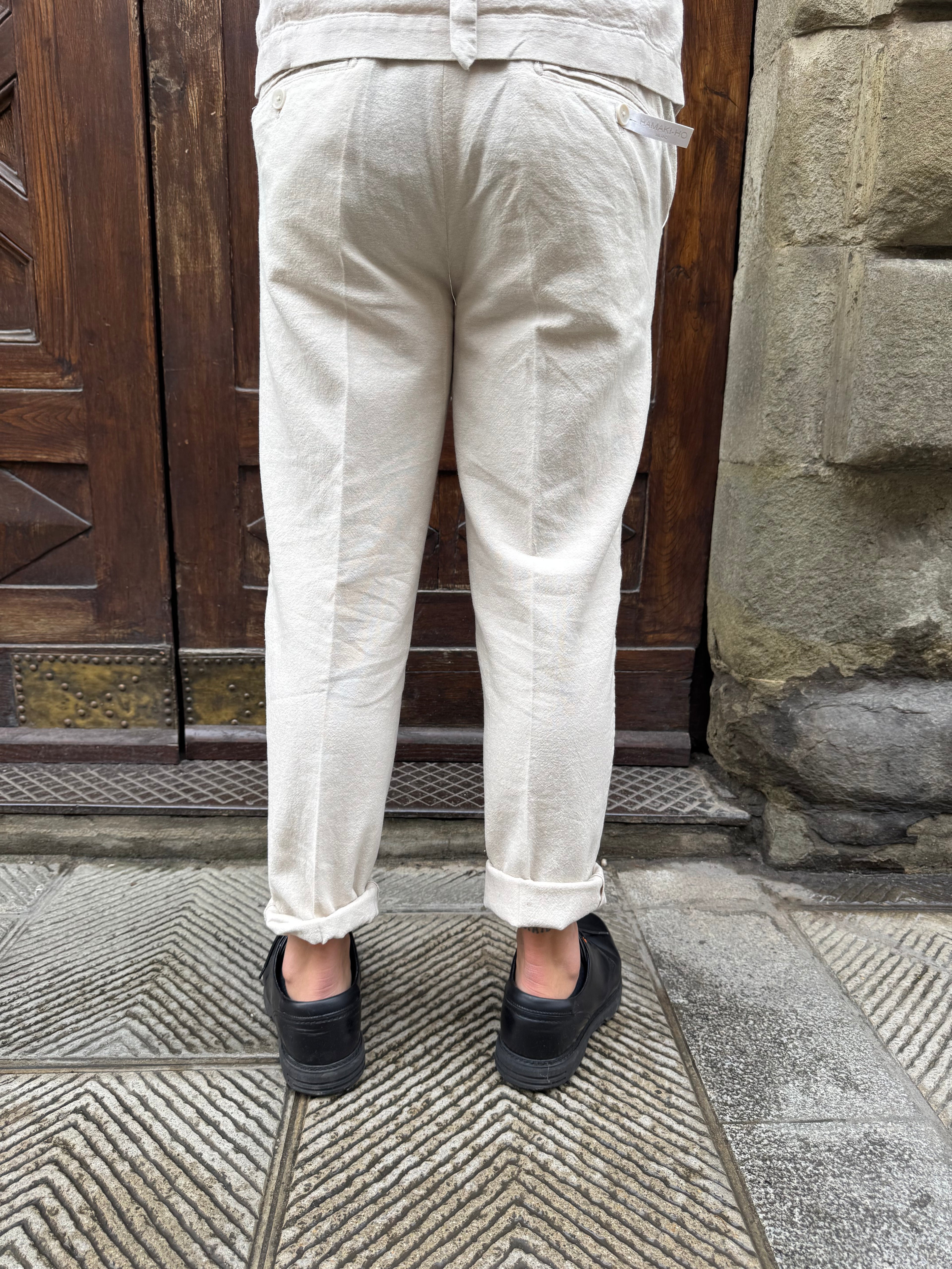 Pantalone completo Roger di Hamaki-Ho sabbia