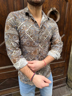 Camicia Damasco di 3.9