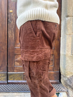 Pantalone cargo Rocciatore di Telamira cioccolato