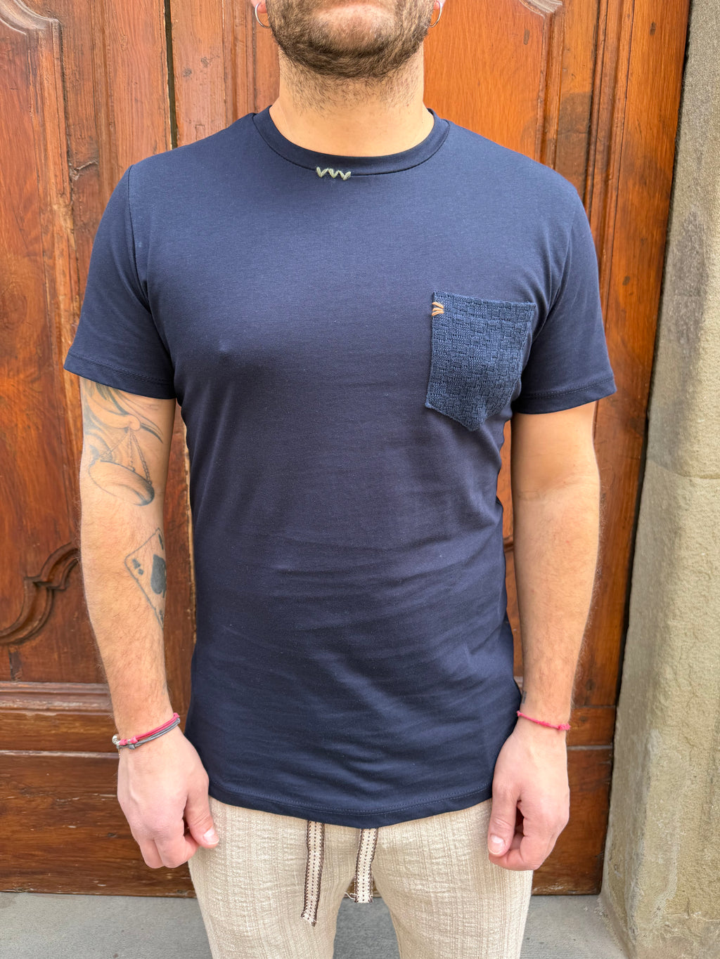 T-shirt James di 3.9 blu