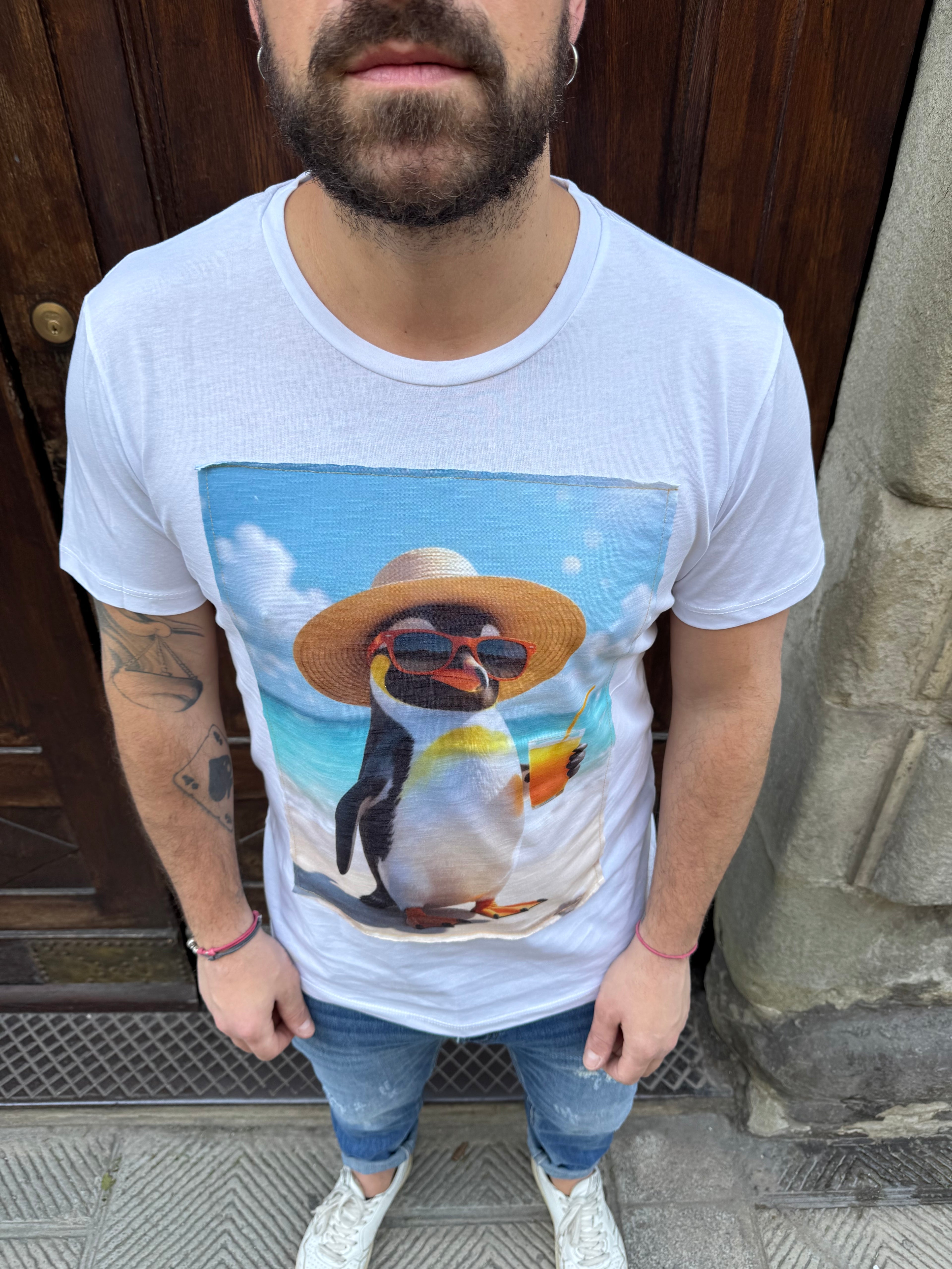 T-Shirt pinguino