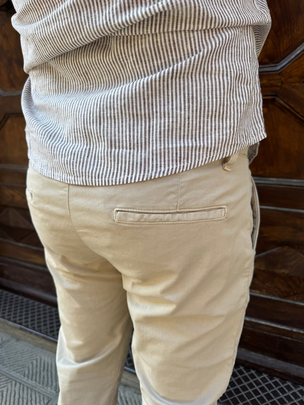 Pantalone Mike di 3.9 beige