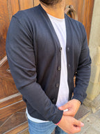 Cardigan Ugo di Hamaki-Ho blu navy