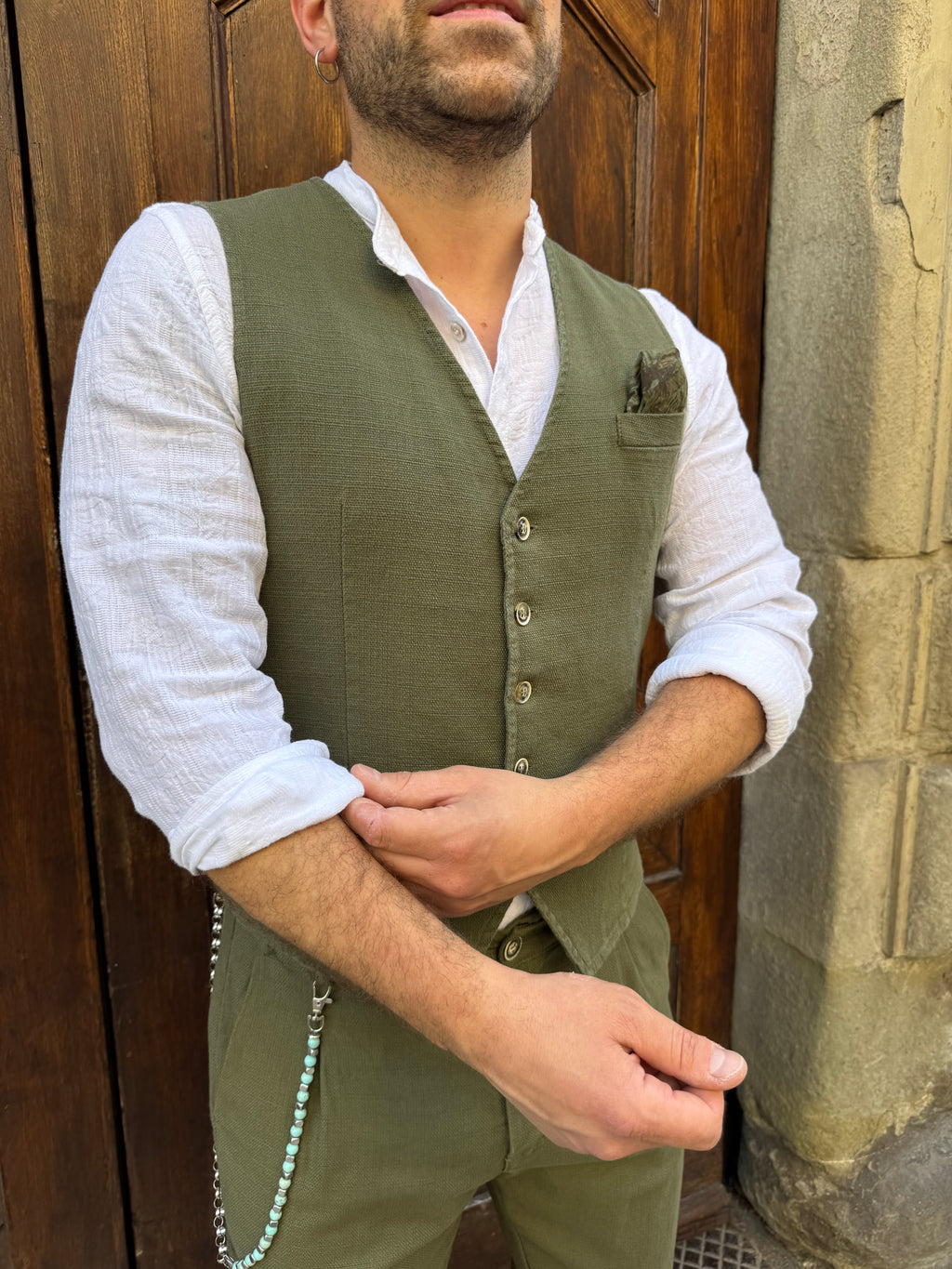 Gilet completo Paul verde
