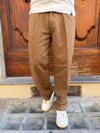 Pantalone Chinos Delamere di Pont tabacco