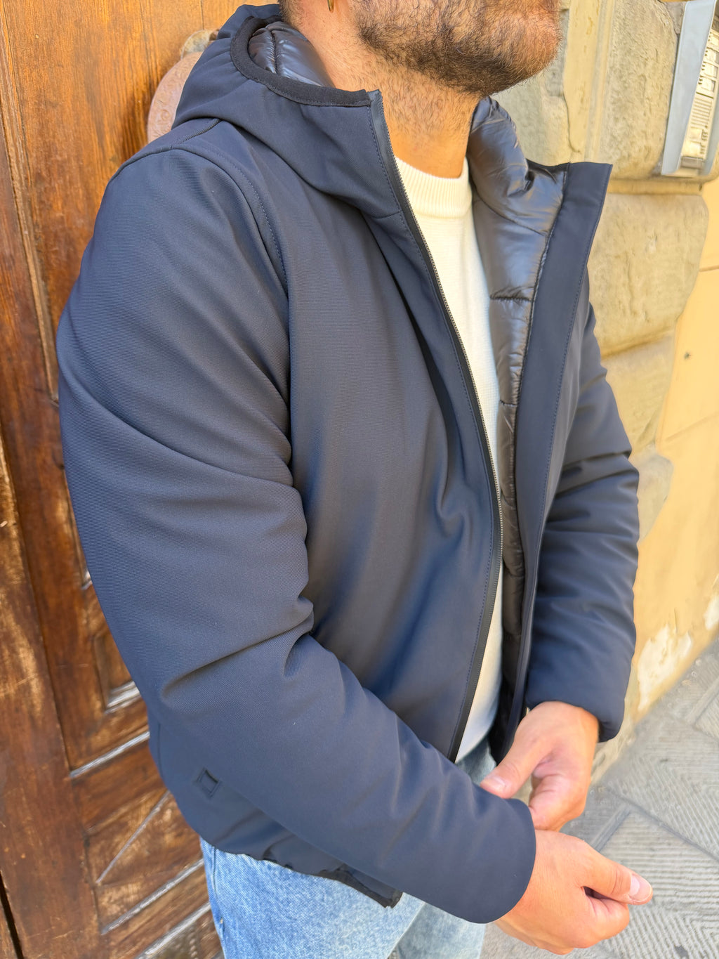 Giacchetto Richard tecnico di Tréz blu