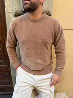 Maglioncino Ciniglia di Telamira biscotto