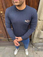 Maglioncino Diego con taschino blu