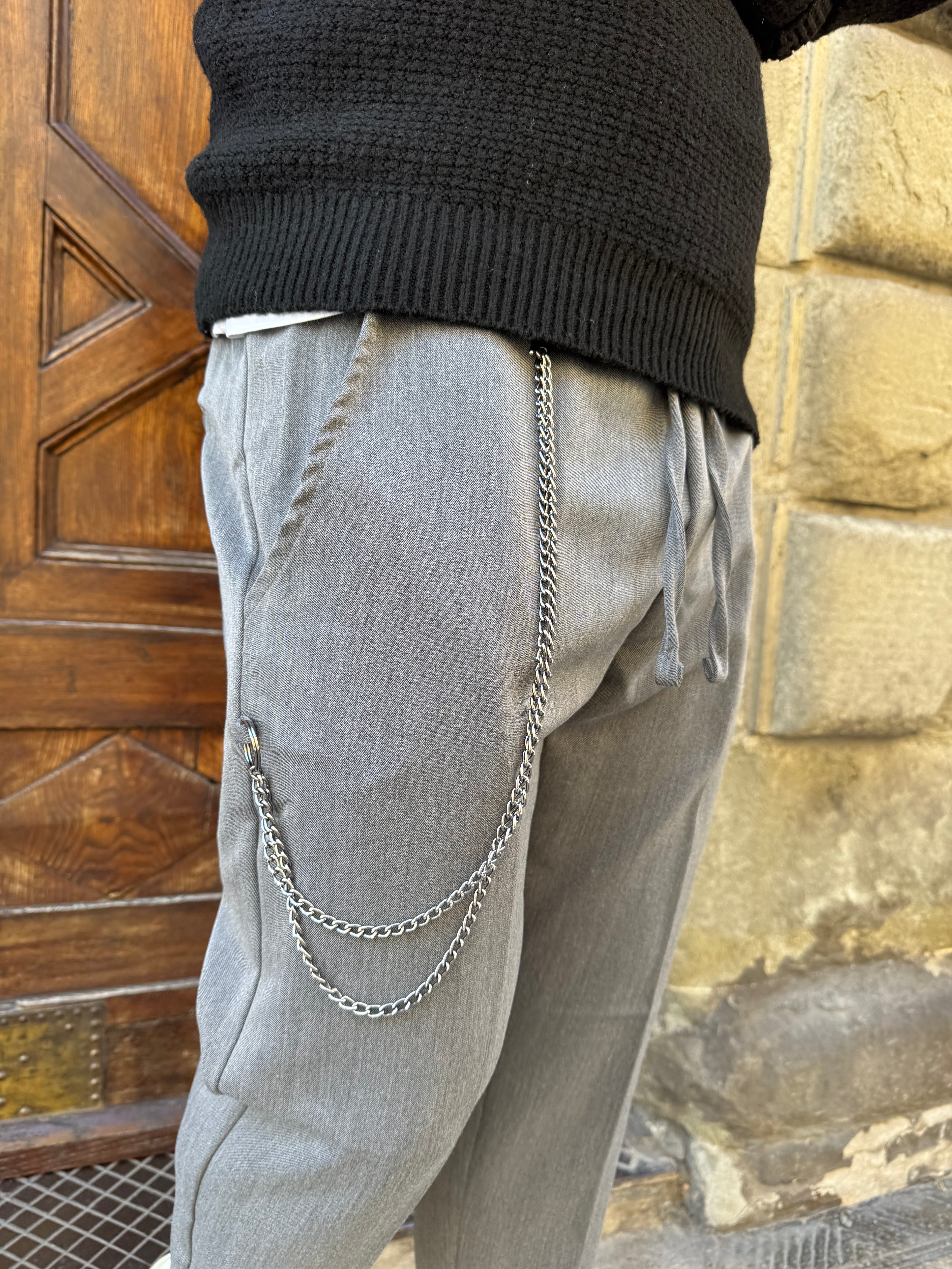 Pantalaccio Japan di Myden grigio