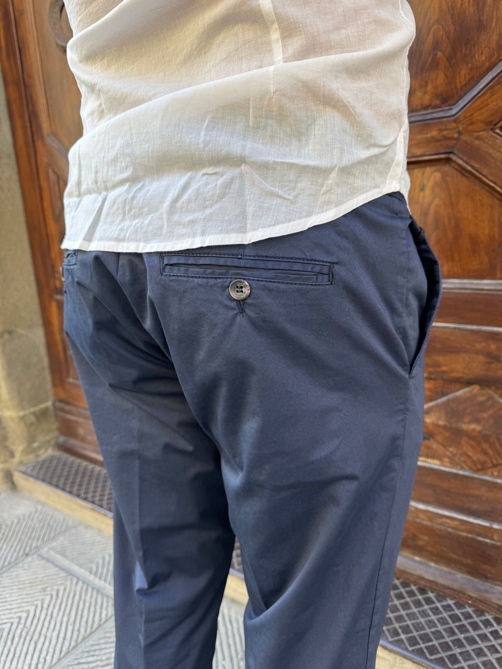 Pantalone Chinos di Telamira blu