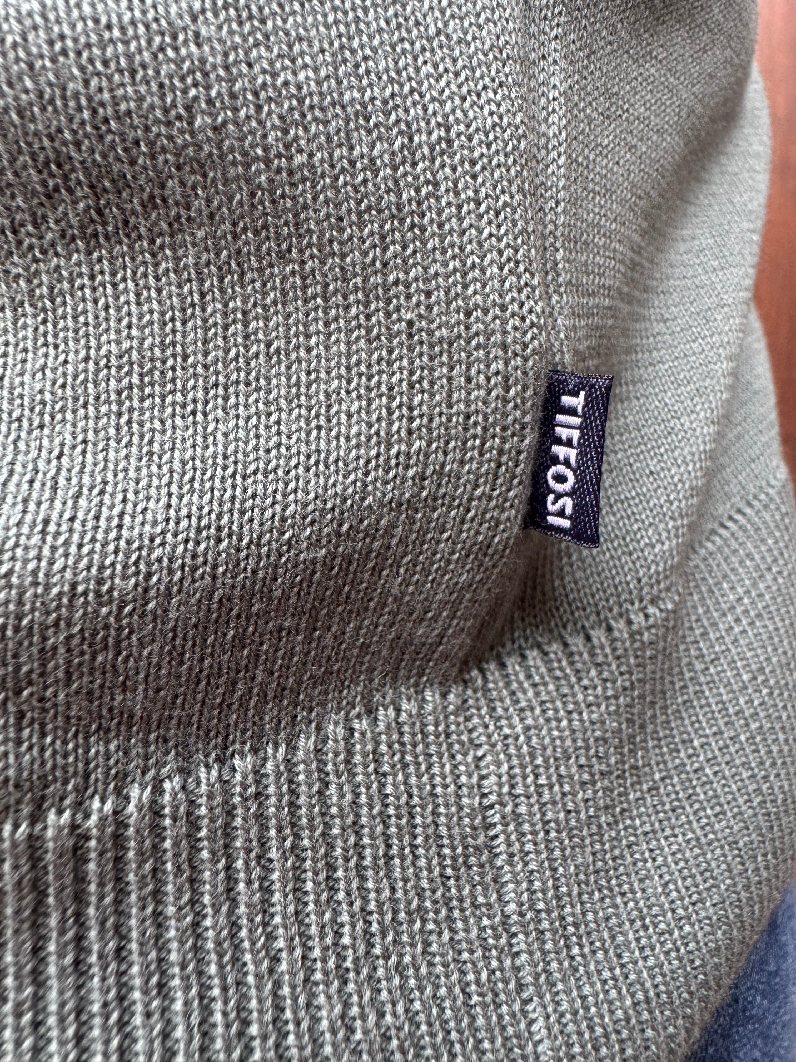 Maglioncino girocollo di Tiffosi verde