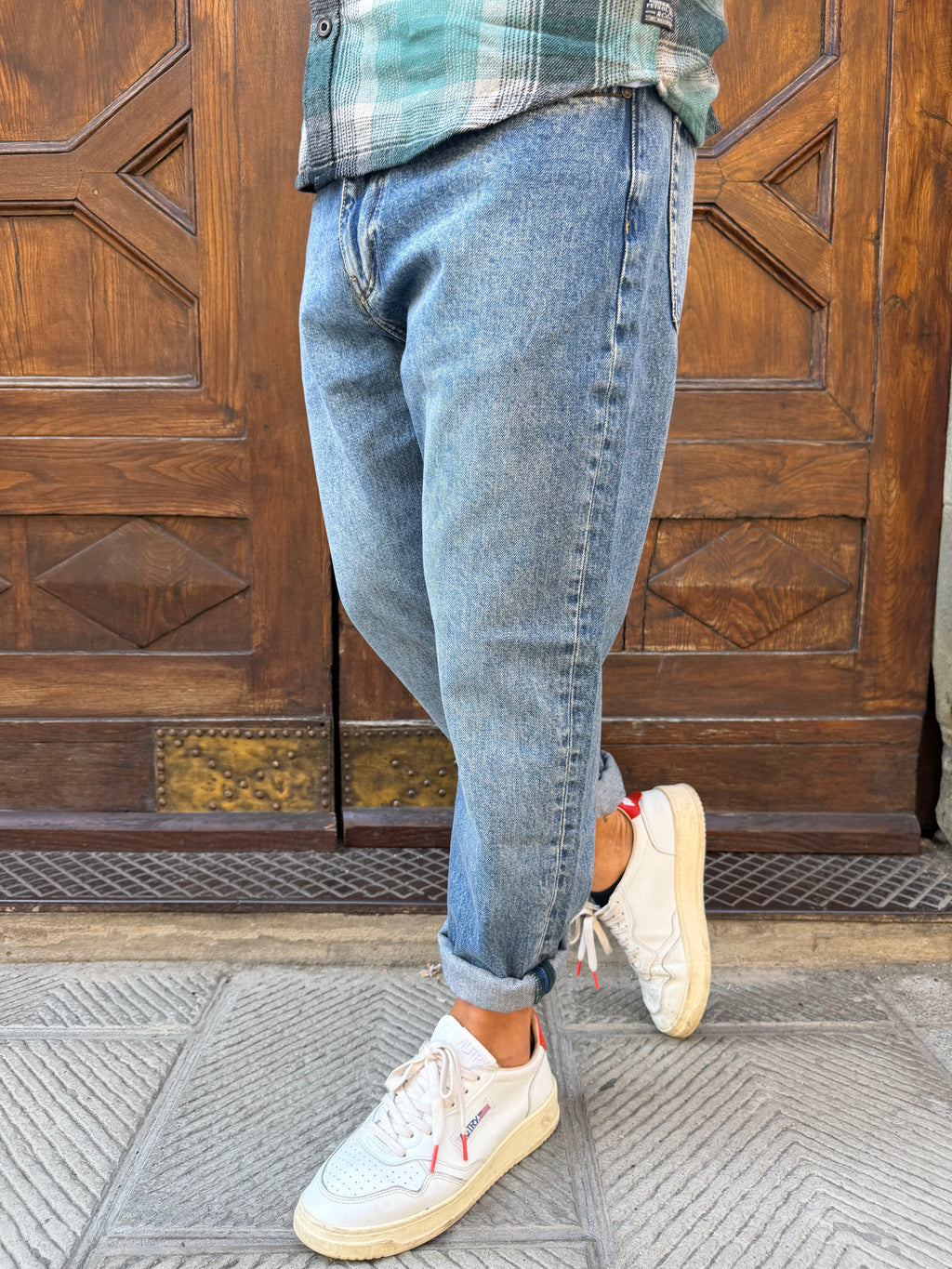 Jeans Yellowstone Cropped di Pont 01 intermedio