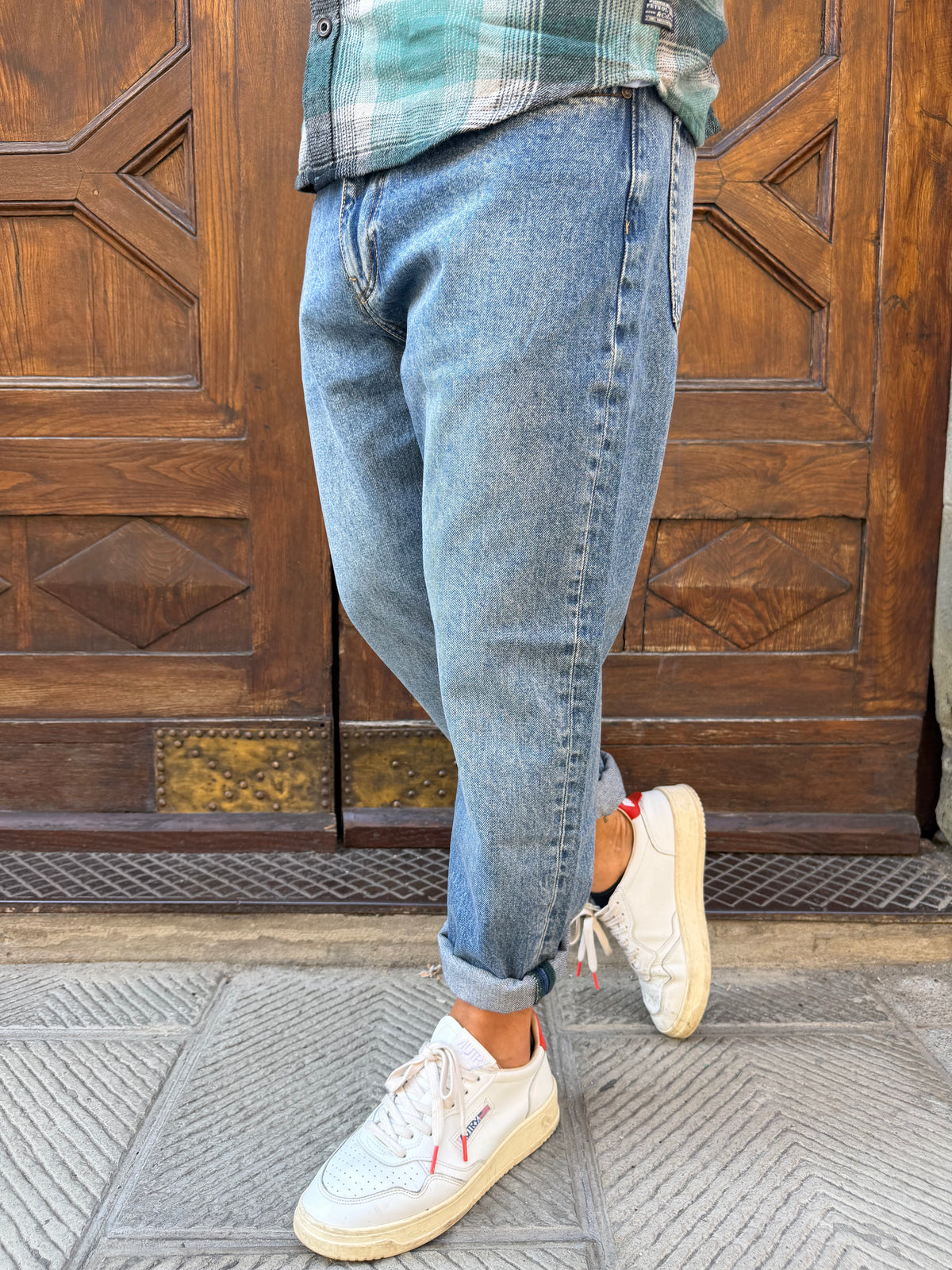 Jeans Yellowstone Cropped di Pont 01 intermedio