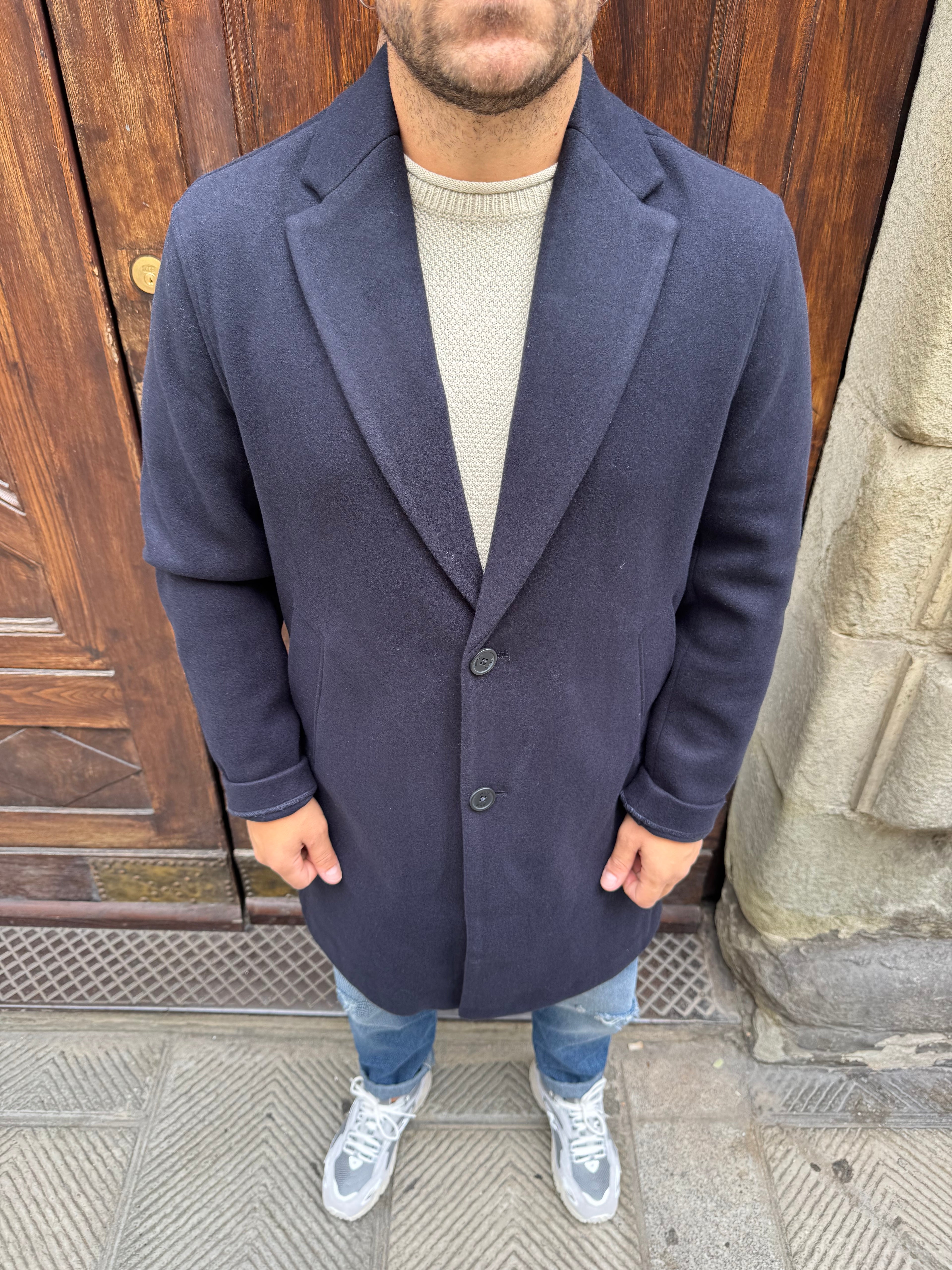 Cappotto Bruce di Tiffosi blu