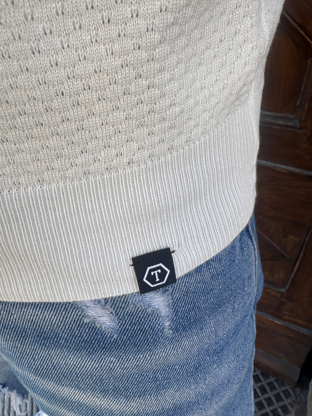 Maglioncino Honey di Telamira panna