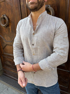 Camicia Versilia di Hamaki-HO moro