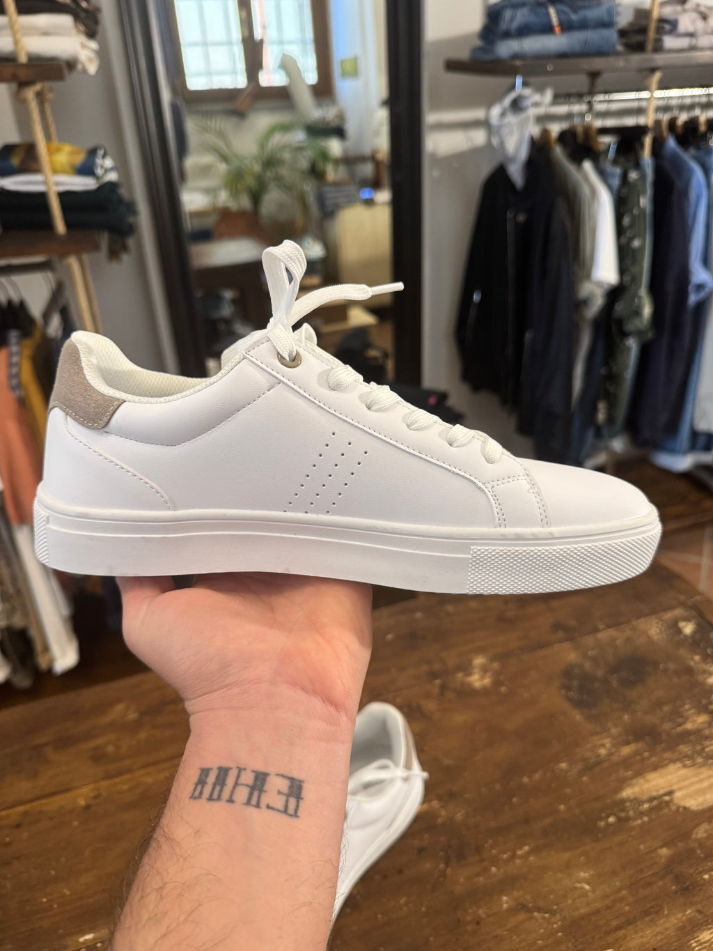 Scarpe Mod. London White Edition