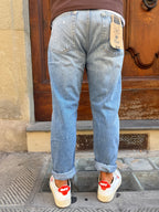 Jeans Yellowstone cropped di Pont con strappi