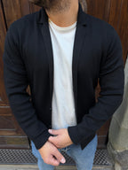 Giacca cardigan Roma di Hamaki-Ho nero