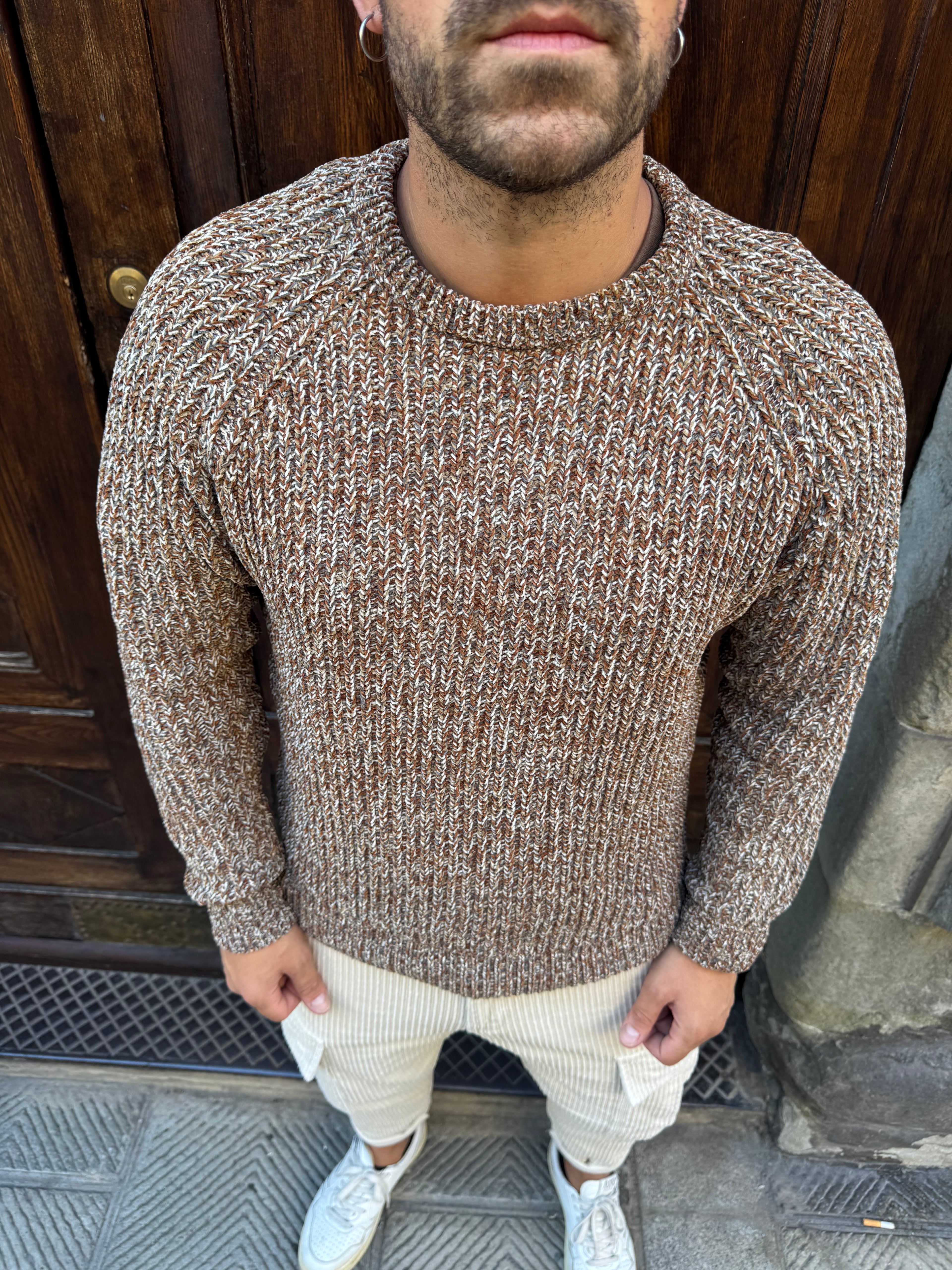 Maglioncino Spike di Trèz in ciniglia