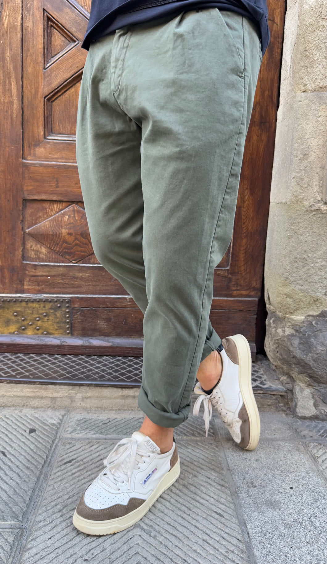 Pantalone Mike di 3.9 verde