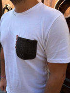 T-shirt Diego di 3.9 bianca