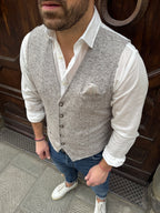 Gilet Harry di 3.9 beige