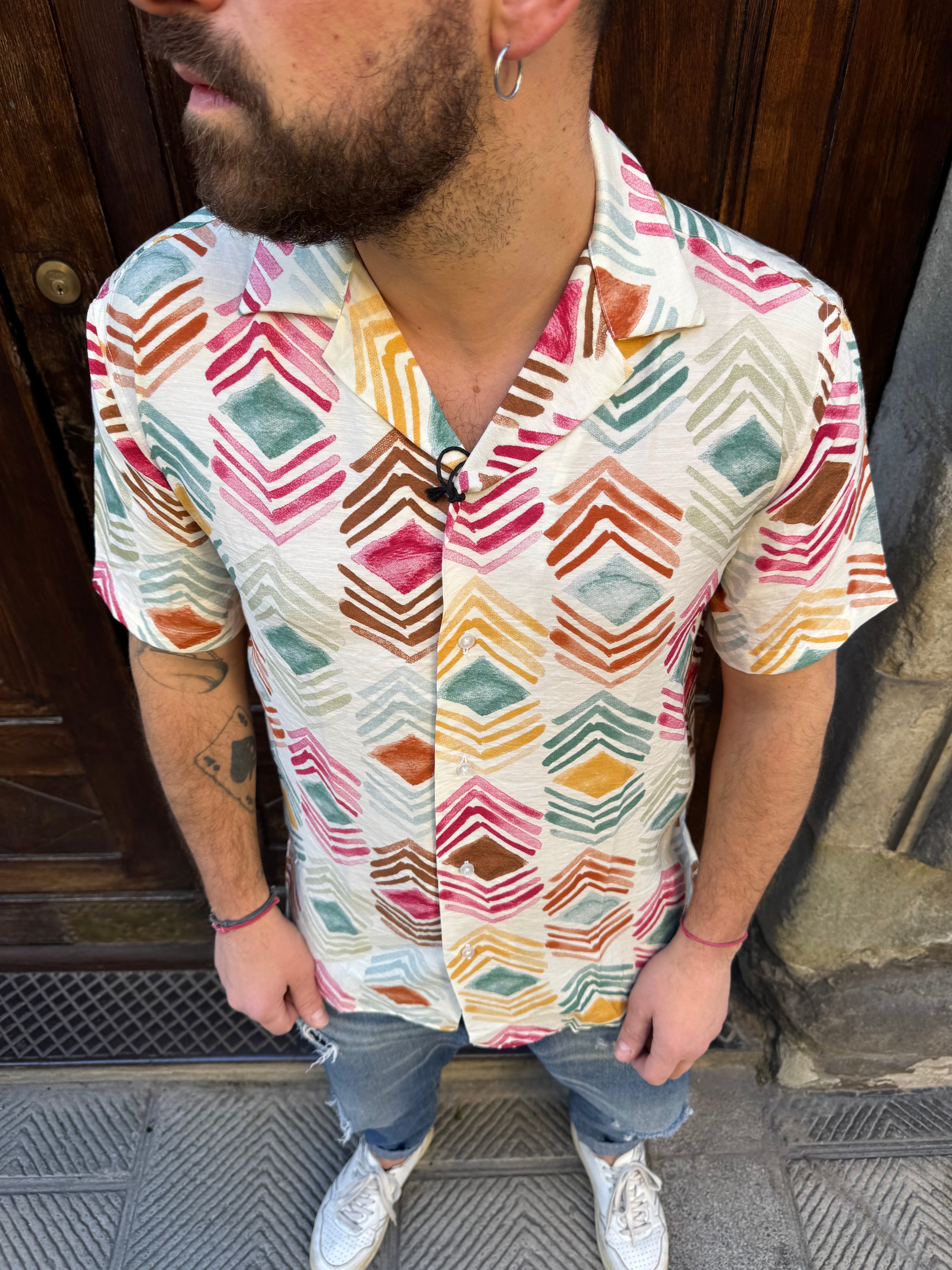 Camicia Arlecchino di Telamira
