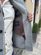 Giacchetto Prestige di HAMAKI-HO grigio perla