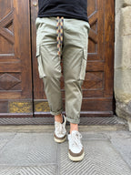 Pantalaccio Naxos di 3.9 verde militare