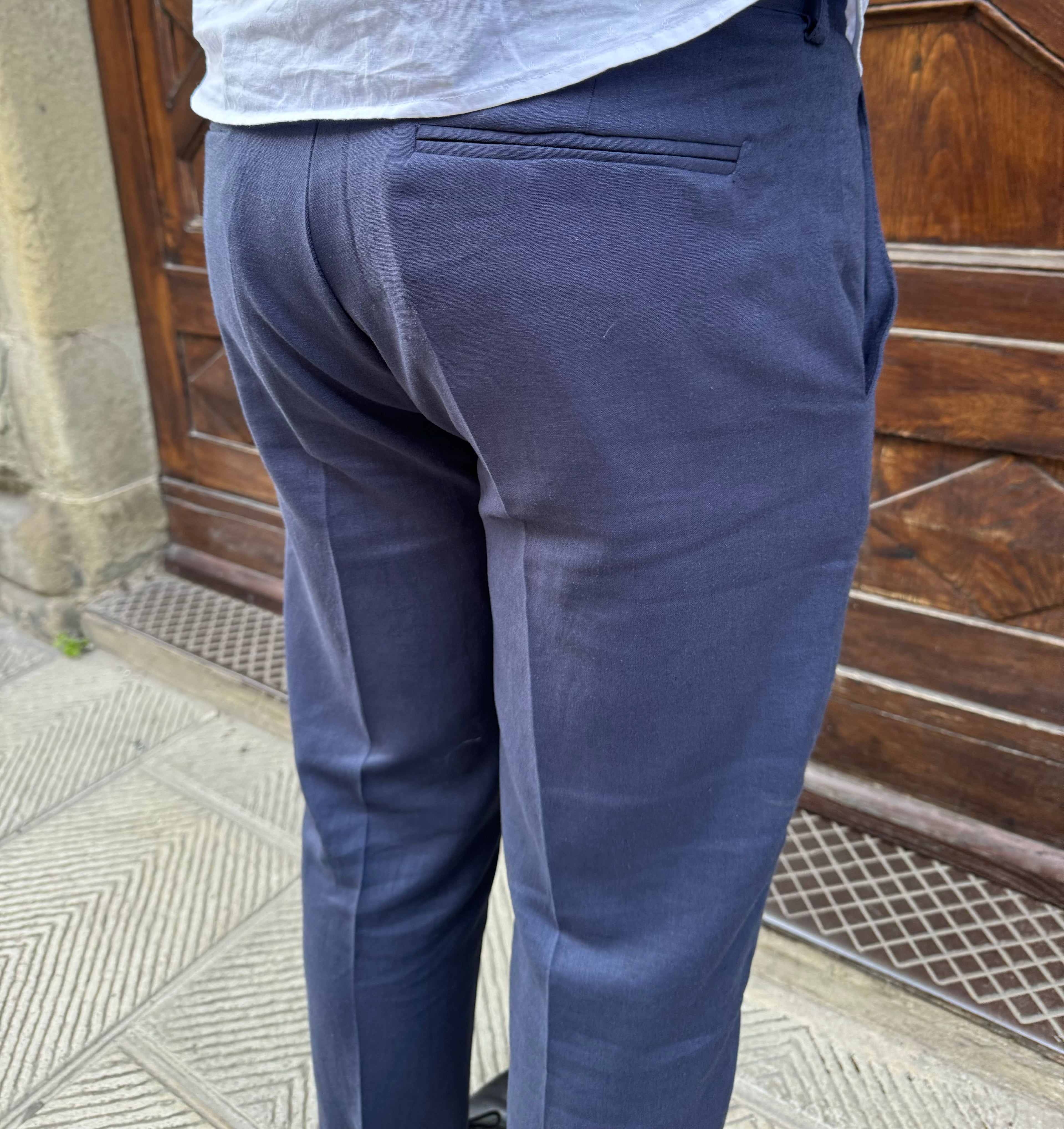 Pantalone completo Maracaibo blu di Telamira