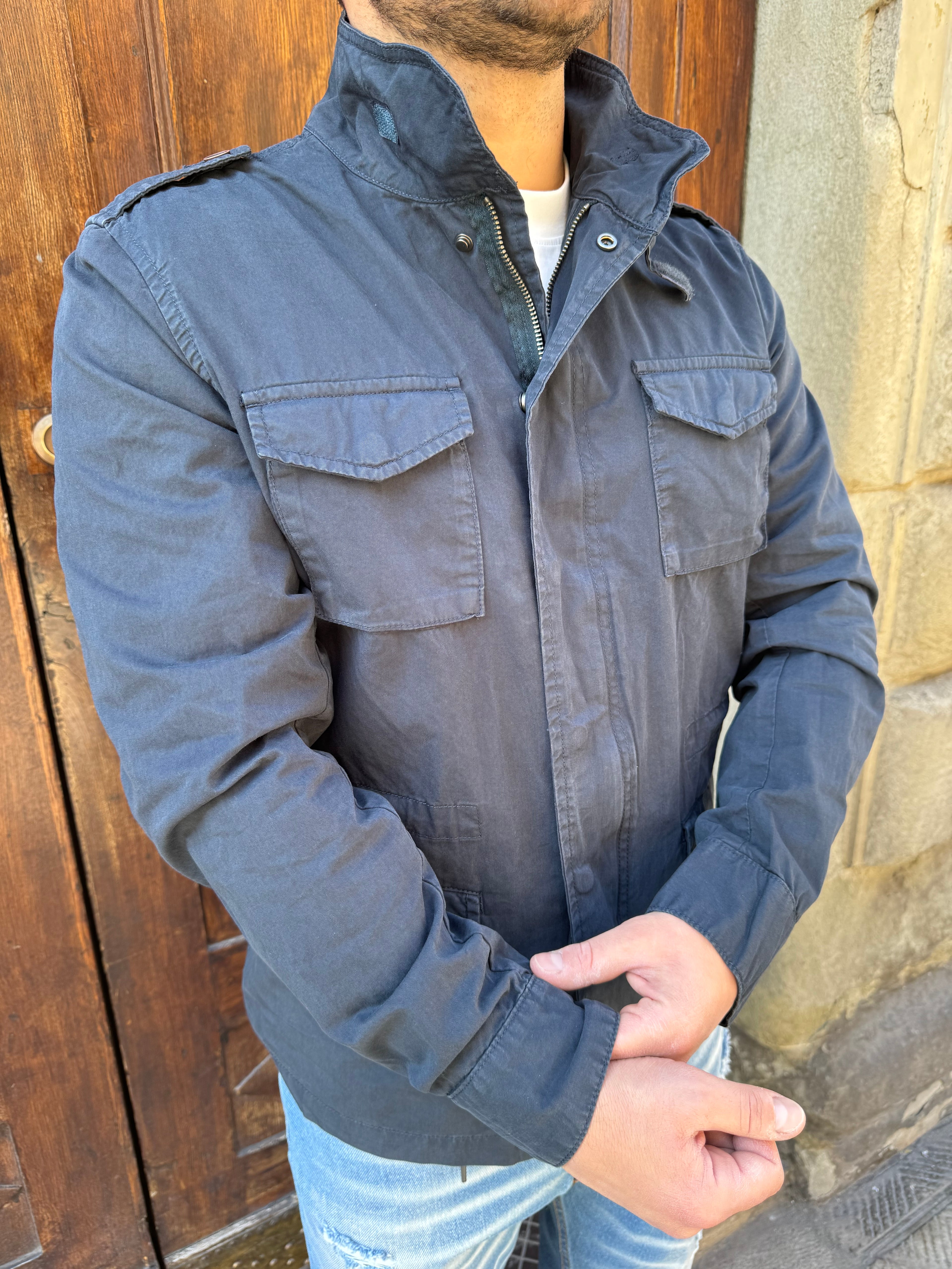 Giacchetto Sahara di TRÈZ blu