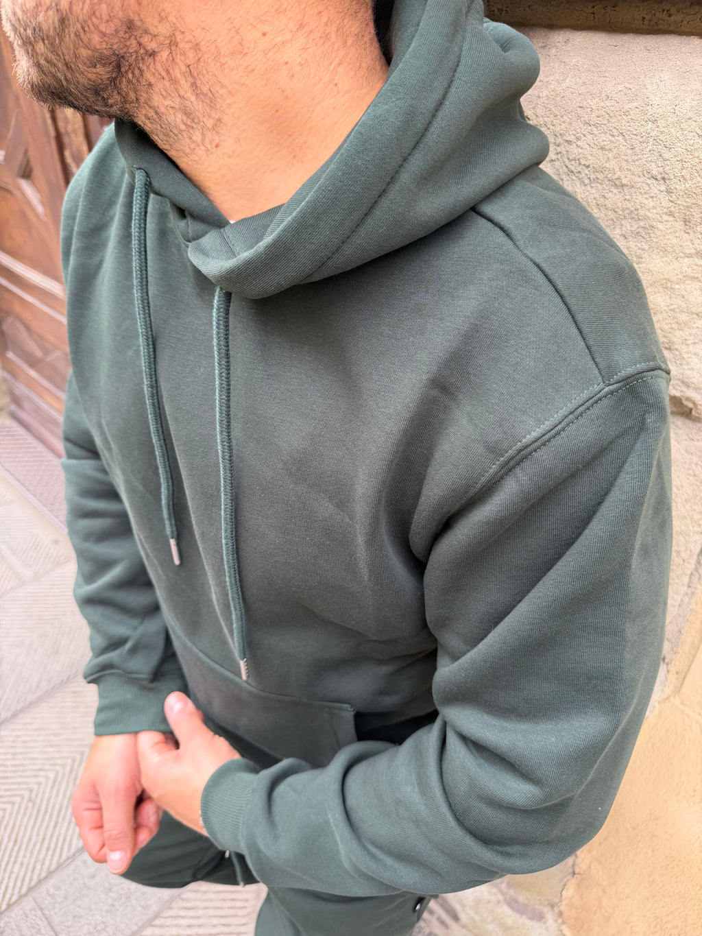 Tuta di Telamira verde bosco