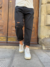 Carica l&#39;immagine nel visualizzatore di Gallery, Pantalone Bulldenim di Myden nero
