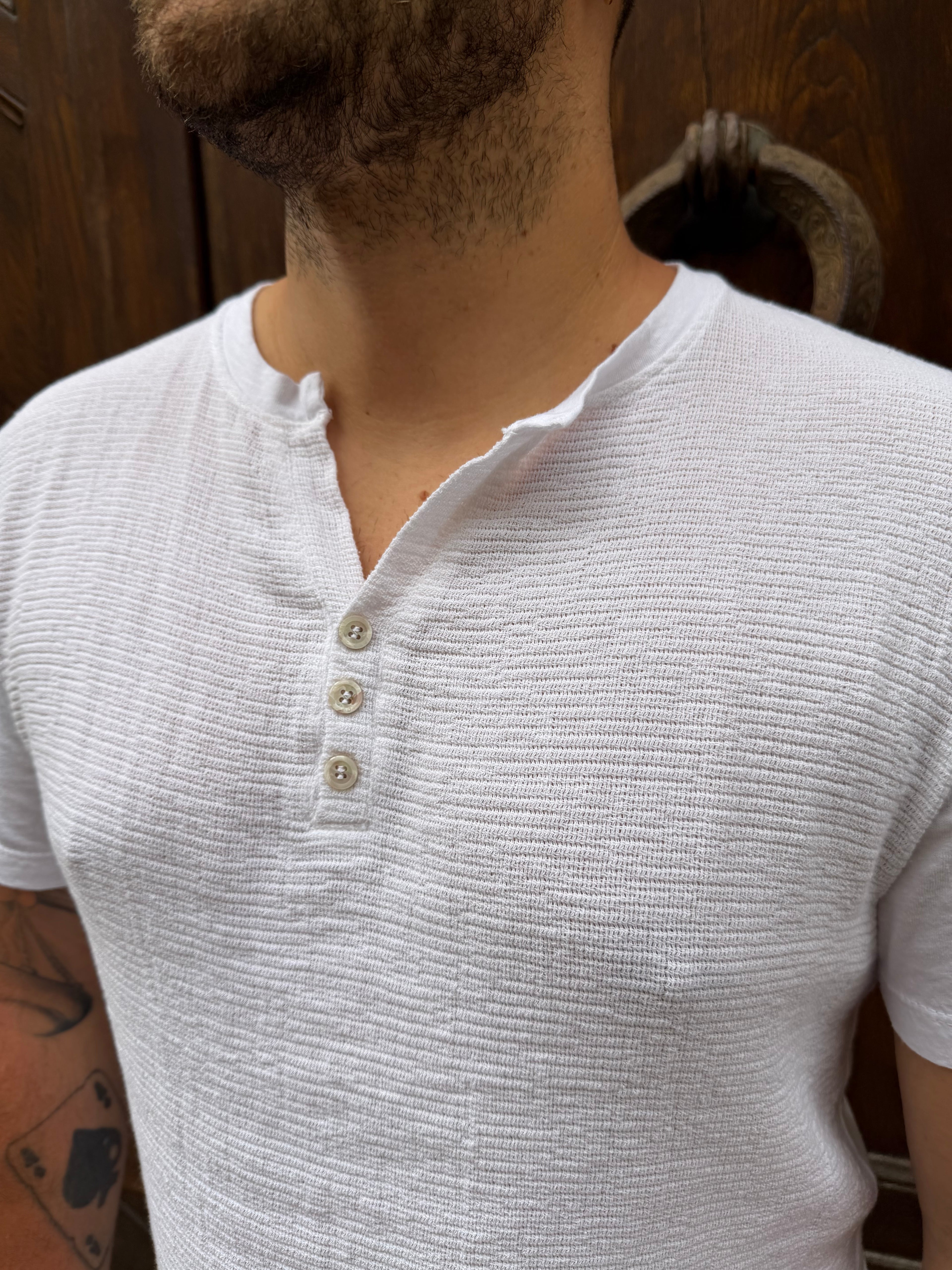 T-shirt Samarcanda di 3.9 bianca