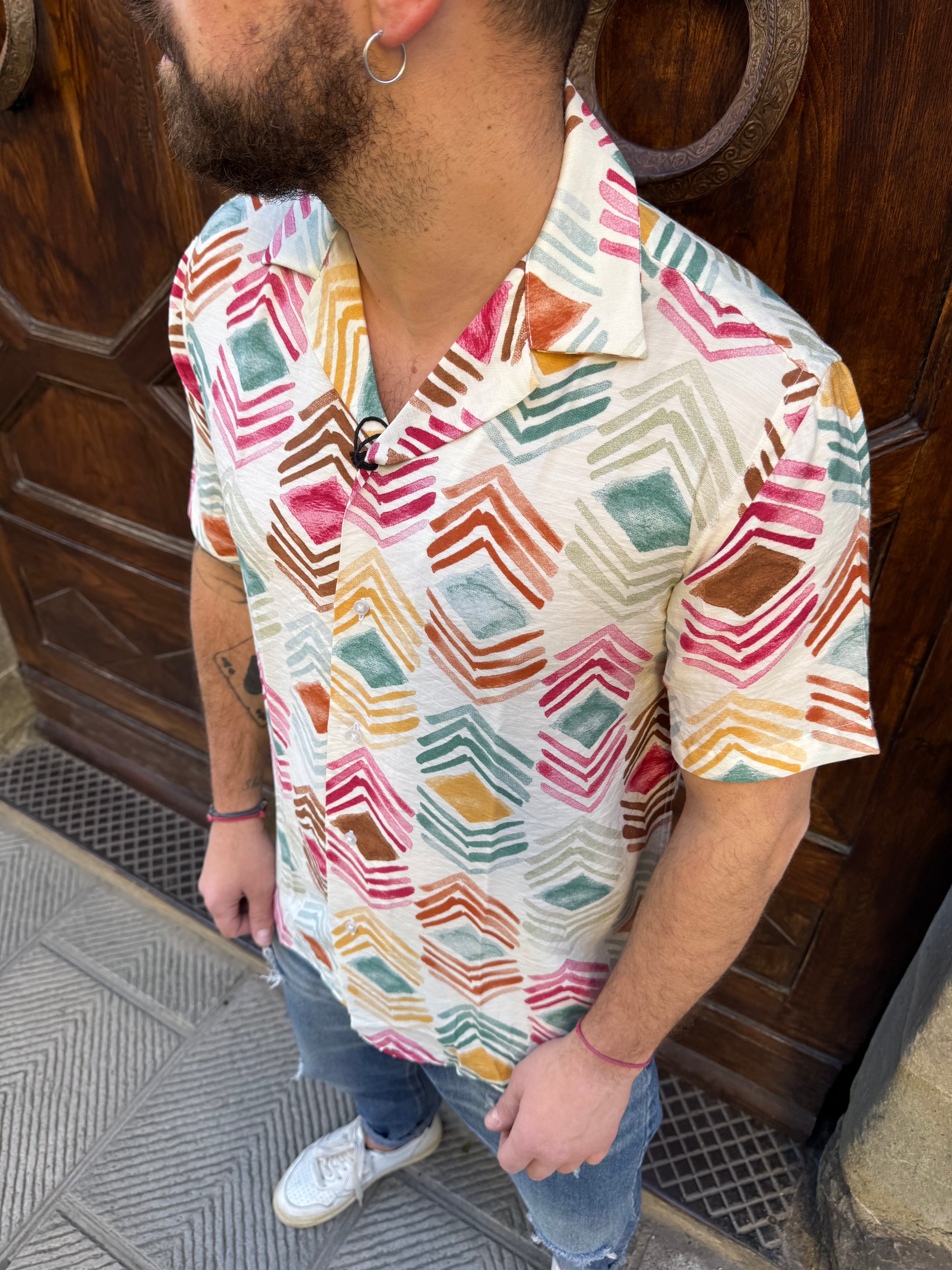 Camicia Arlecchino di Telamira