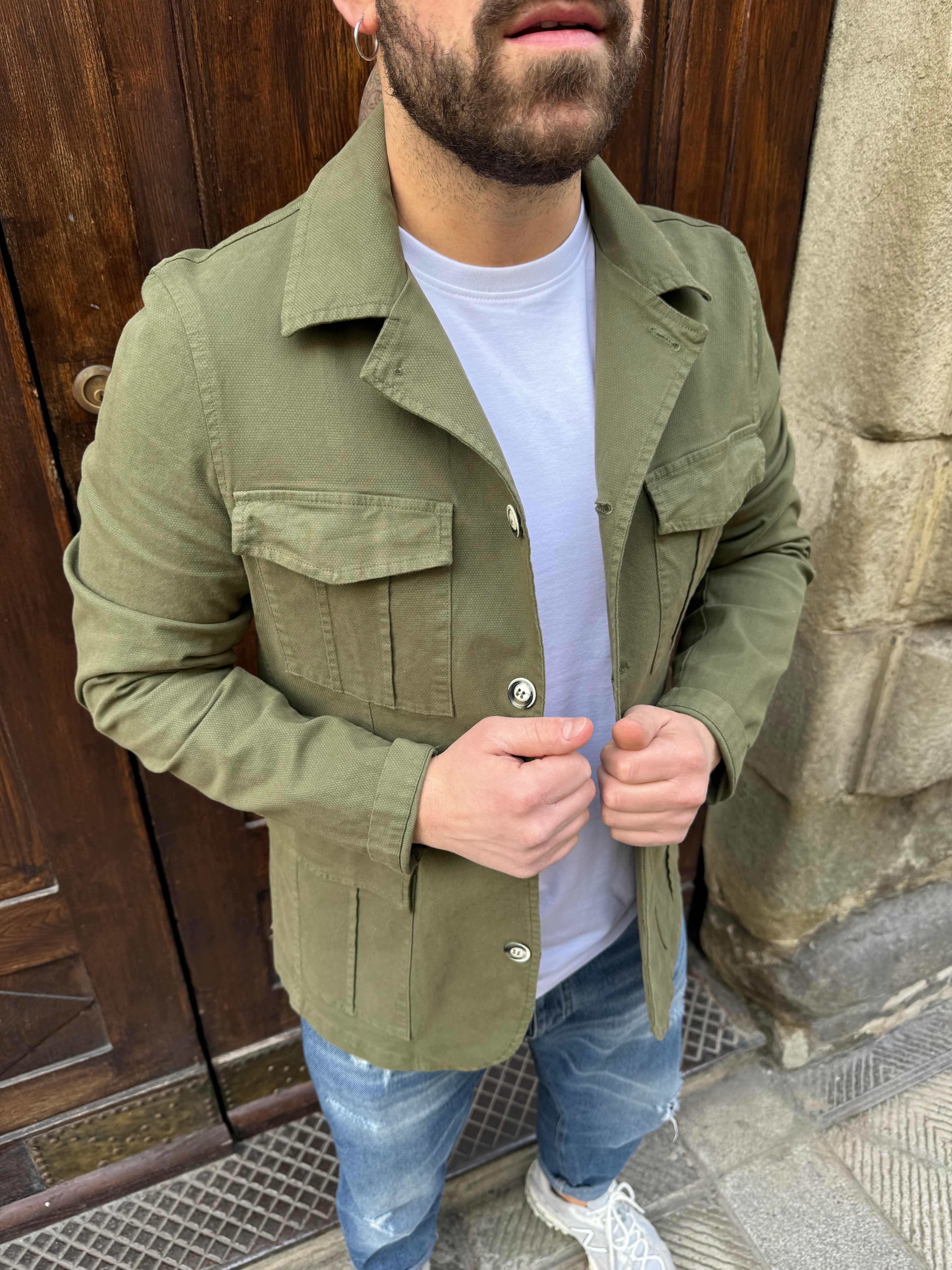 Giacca Sahara di 3.9 verde