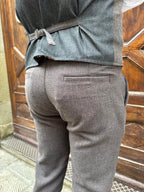 Pantalone coordinato London di 3.9 moro