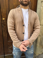 Cardigan Milano di Hamaki-Ho tabacco